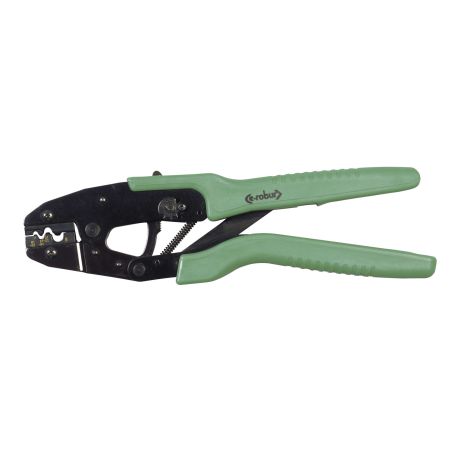 442003 AGI Robur - Pince à sertir à cliquet pour cosses rondes nues de 0,5 à 10,0mm²