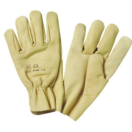 436103 AGI Robur - Gants de travail en cuir taille 9 EN388