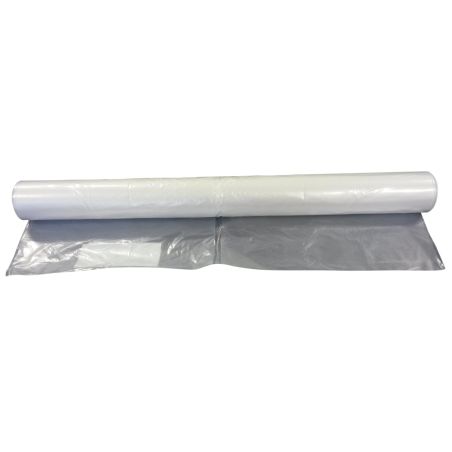 393213 AGI Robur - Bâche de chantier PE 50 microns - Largeur 3m - Longueur 25m - Transparente