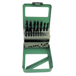 262347 AGI Robur - Coffret 25 forets à acier HSS, 1 à 13mmpar pas de 0,5mm