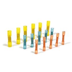 233100 AGI Robur - Boite de 100 cosses à sertir pré-isolée thermorétractable avec scellant 0,5 - 1,5mm²