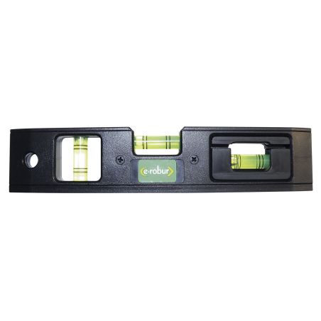 222037 AGI Robur - Niveau magnétique de poche en ABS - Longueur 21cm