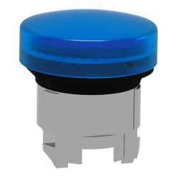 ZB4BV063 Schneider - Harmony XB4 - tête voyant lumineux LED - Ø22 - lisse - bleu