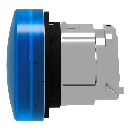 ZB4BV063 Schneider - Harmony XB4 - tête voyant lumineux LED - Ø22 - lisse - bleu