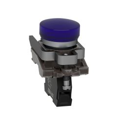 XB4BVM6 Schneider - Harmony XB4 - voyant lumineux LED - Ø22 - bleu - 230V