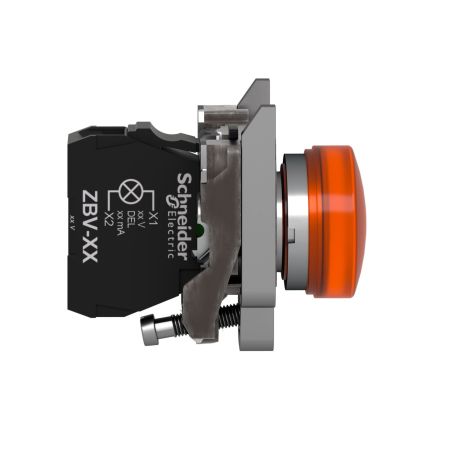 XB4BVM5 Schneider - Harmony XB4 - voyant lumineux LED - Ø22 - orange - 230V