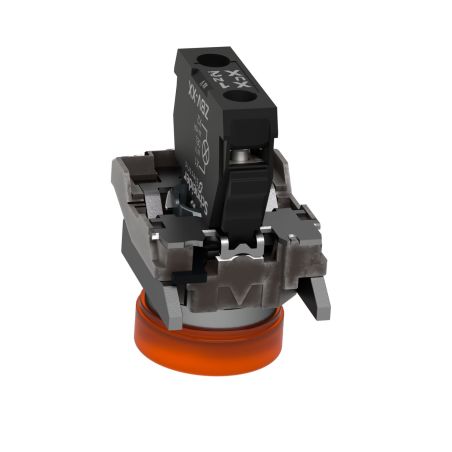 XB4BVM5 Schneider - Harmony XB4 - voyant lumineux LED - Ø22 - orange - 230V