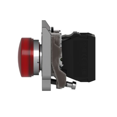 XB4BVM4 Schneider - Harmony XB4 - voyant lumineux LED- Ø22 - rouge - 230V