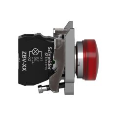 XB4BVM4 Schneider - Harmony XB4 - voyant lumineux LED- Ø22 - rouge - 230V