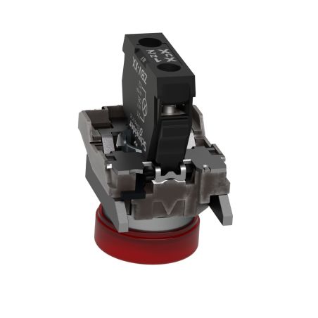 XB4BVM4 Schneider - Harmony XB4 - voyant lumineux LED- Ø22 - rouge - 230V