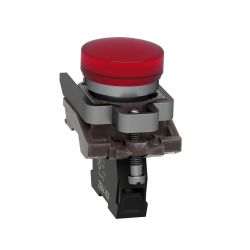 XB4BVM4 Schneider - Harmony XB4 - voyant lumineux LED- Ø22 - rouge - 230V