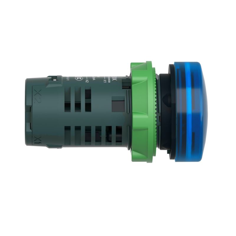XB5EVM6 Schneider - Harmony XB5 - voyant lumineux compact LED - Ø22 - bleu - 230V