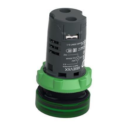 XB5EVM3 Schneider - Harmony XB5 - voyant lumineux compact LED - Ø22- vert - 230V