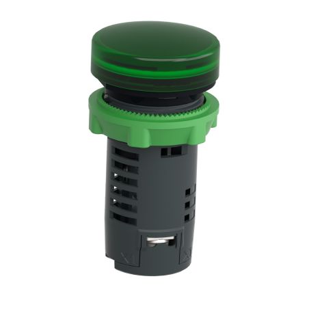 XB5EVM3 Schneider - Harmony XB5 - voyant lumineux compact LED - Ø22- vert - 230V