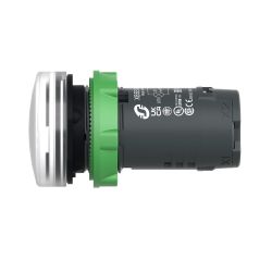 XB5EVM1 Schneider - Harmony XB5 - voyant lumineux compact LED - Ø22 - Blanc - 230V