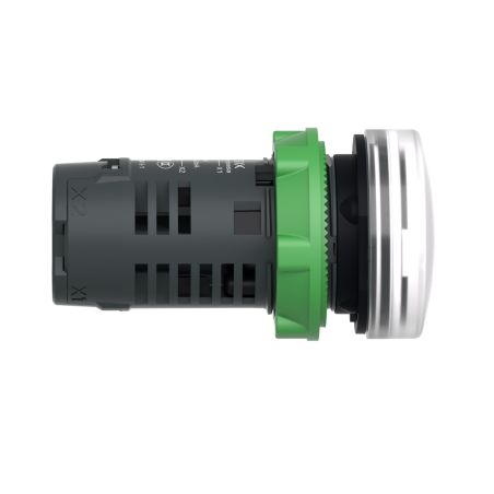 XB5EVM1 Schneider - Harmony XB5 - voyant lumineux compact LED - Ø22 - Blanc - 230V