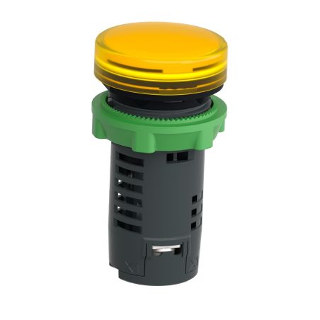 XB5EVB8 Schneider - Harmony XB5 - voyant lumineux compact LED - Ø22 - jaune - 24V