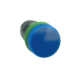 XB5EVB6 Schneider - Harmony XB5 - voyant lumineux compact LED - Ø22 - bleu - 24V