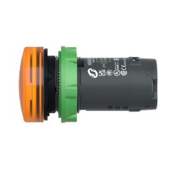 XB5EVB5 Schneider - Harmony XB5 - voyant lumineux compact LED - Ø22- orange - 24V