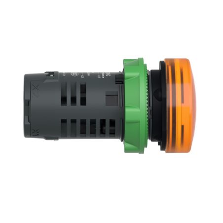 XB5EVB5 Schneider - Harmony XB5 - voyant lumineux compact LED - Ø22- orange - 24V