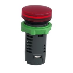 XB5EVB4 Schneider - Harmony XB5 - voyant lumineux compact LED - Ø22 - rouge - 24V
