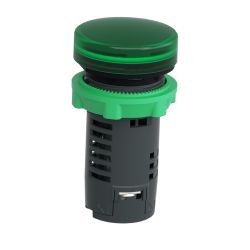 XB5EVB3 Schneider - Harmony XB5 - voyant lumineux compact LED - Ø22 - vert - 24V