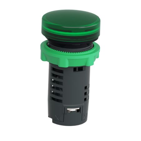 XB5EVB3 Schneider - Harmony XB5 - voyant lumineux compact LED - Ø22 - vert - 24V