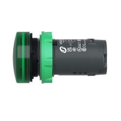 XB5EVB3 Schneider - Harmony XB5 - voyant lumineux compact LED - Ø22 - vert - 24V