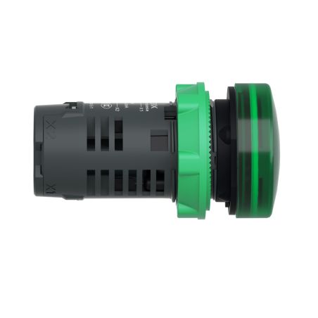 XB5EVB3 Schneider - Harmony XB5 - voyant lumineux compact LED - Ø22 - vert - 24V
