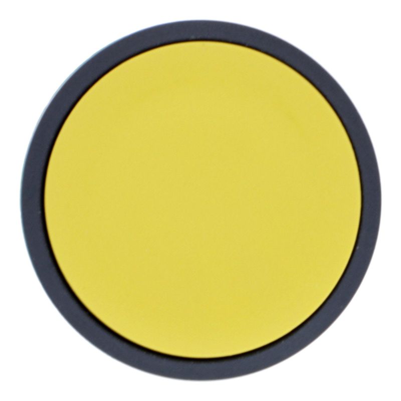 ZB5AA5 Schneider - Harmony XB5 - tête bouton poussoir - Ø22 - affleurant - jaune