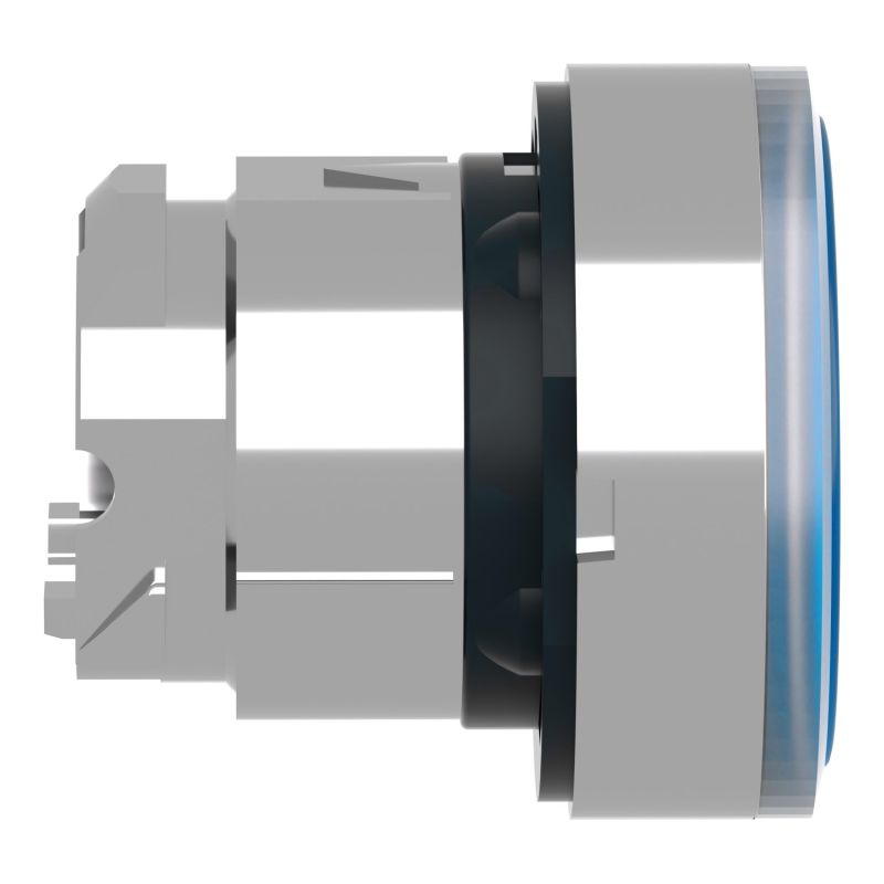 ZB4BW363 Schneider - Harmony XB4 - tête bouton poussoir lumineux LED - Ø22 - bleu