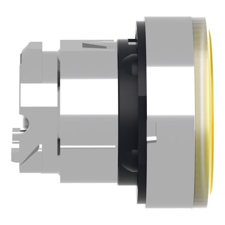 ZB4BW383 Schneider - Harmony XB4 - tête bouton poussoir lum LED - Ø22 - jaune
