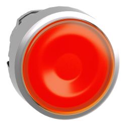 ZB4BW353 Schneider - Harmony XB4 - tête bouton poussoir lumineux LED - Ø22 - orange