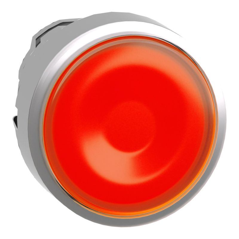 ZB4BW353 Schneider - Harmony XB4 - tête bouton poussoir lumineux LED - Ø22 - orange