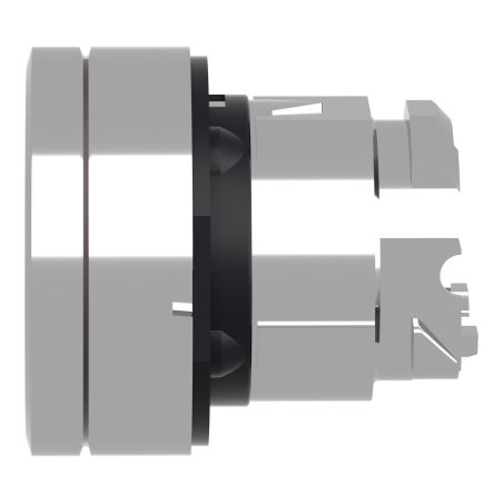 ZB4BW313 Schneider - Harmony XB4 - tête bouton poussoir lumineux LED - Ø22 - blanc