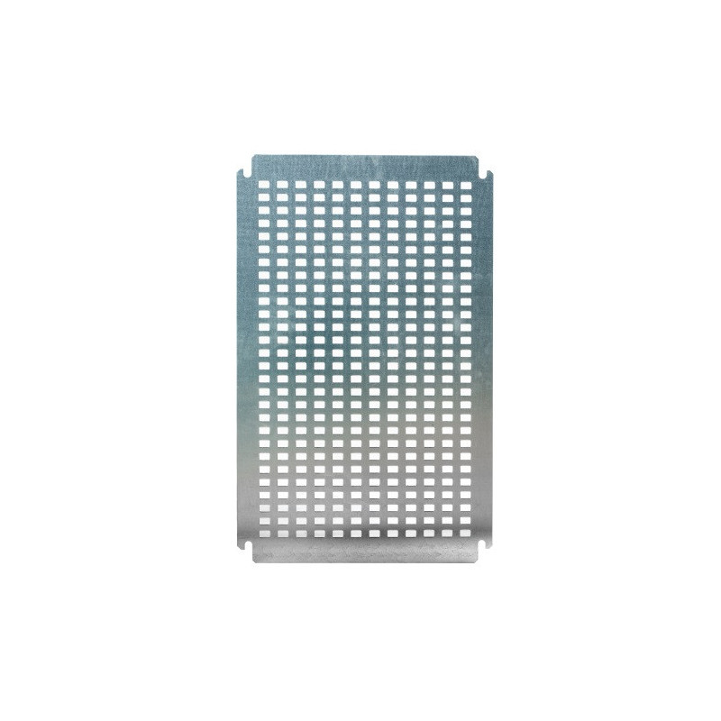 Grille perforée en acier galvanisé pour coffret métallique 270mmx150mm Argenta GN IDE