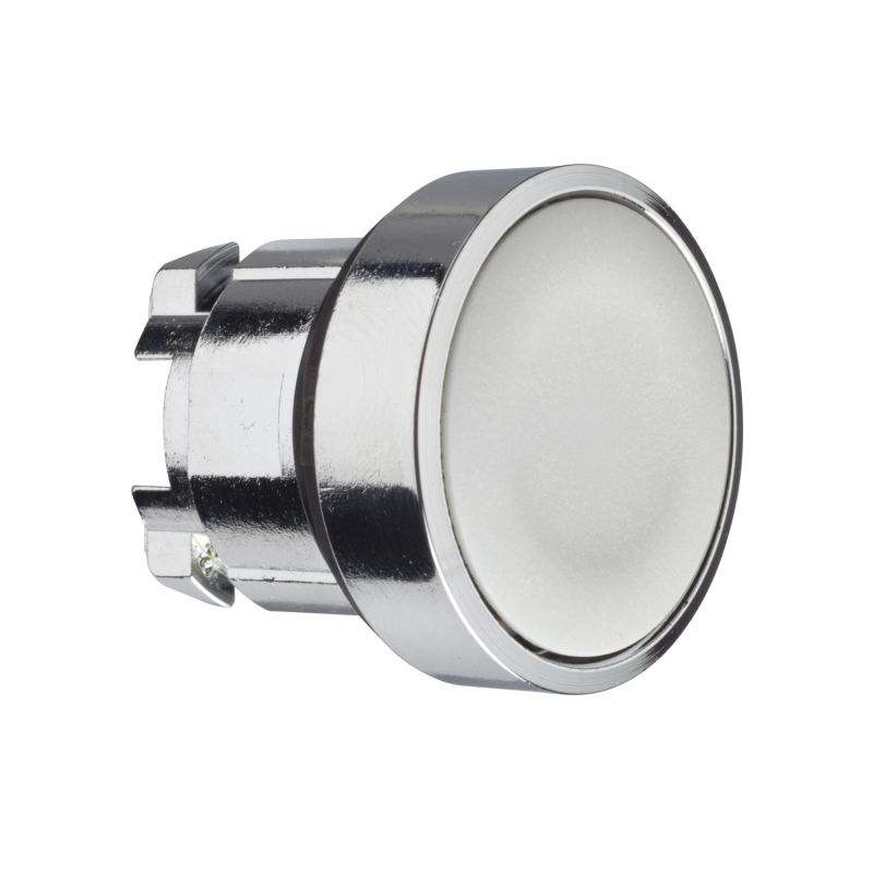 ZB4BA8 Schneider - Harmony XB4 - tête bouton poussoir - Ø22 - affleurant - gris