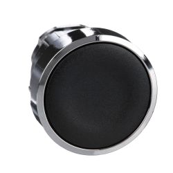 ZB4BA2 Schneider - Harmony XB4 - tête bouton poussoir - affleurant - Ø22 - noir