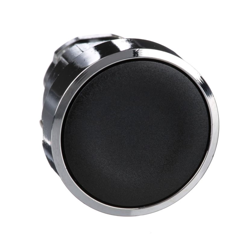 ZB4BA2 Schneider - Harmony XB4 - tête bouton poussoir - affleurant - Ø22 - noir