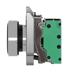 XB4BA215 Schneider- Harmony XB4 - bouton tournant à manette - Ø22 - 2 positions fixes - noir - 1NO