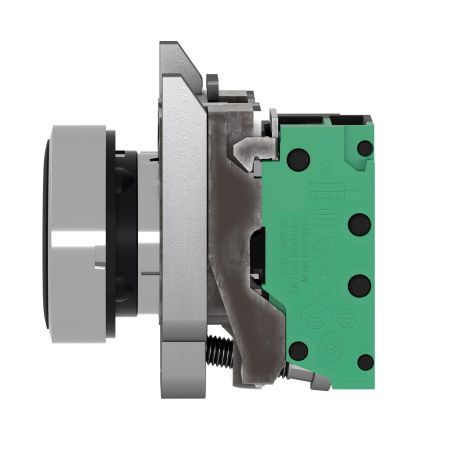 XB4BA215 Schneider- Harmony XB4 - bouton tournant à manette - Ø22 - 2 positions fixes - noir - 1NO