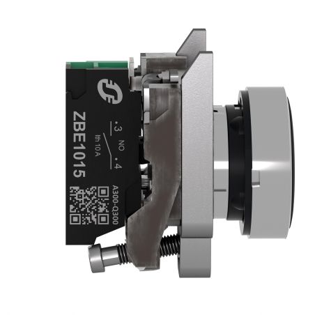 XB4BA215 Schneider- Harmony XB4 - bouton tournant à manette - Ø22 - 2 positions fixes - noir - 1NO
