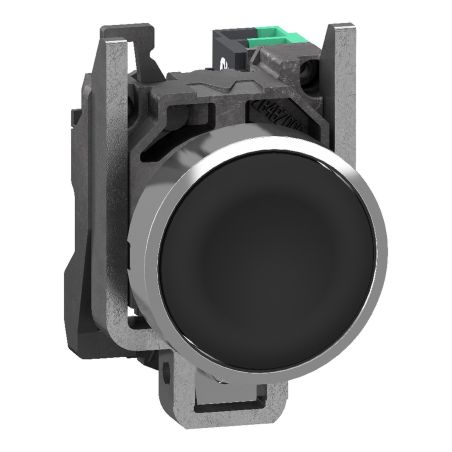 XB4BA215 Schneider- Harmony XB4 - bouton tournant à manette - Ø22 - 2 positions fixes - noir - 1NO