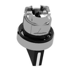 ZB4BD8 Schneider - Harmony XB4 - tête bouton tournant à manette - Ø22 - 3 position à rappel - noir