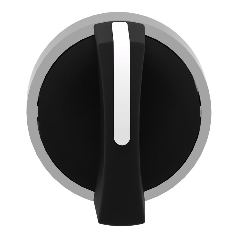 ZB4BD7 Schneider - Harmony XB4 - tête bouton tournant à manette - Ø22 - 3 position à rappel - noir