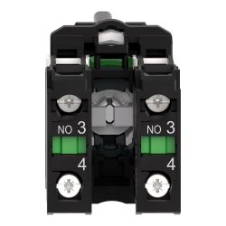 XB5AG33 Schneider - Harmony XB5 - bouton tournant à clé 455 - Ø22 - 3 positions fixes - 2NO