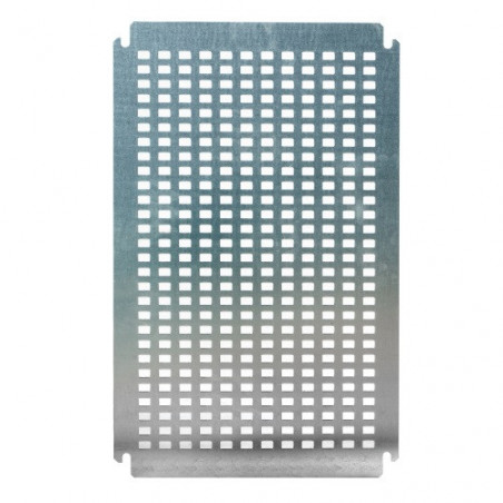 Grille perforée en acier galvanisé pour coffret métallique 470mmx350mm Argenta GN IDE