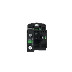 XB5AG21 Schneider - Harmony XB5 - bouton tournant à clé 455 - Ø22 - 2 positions fixes - 1NO