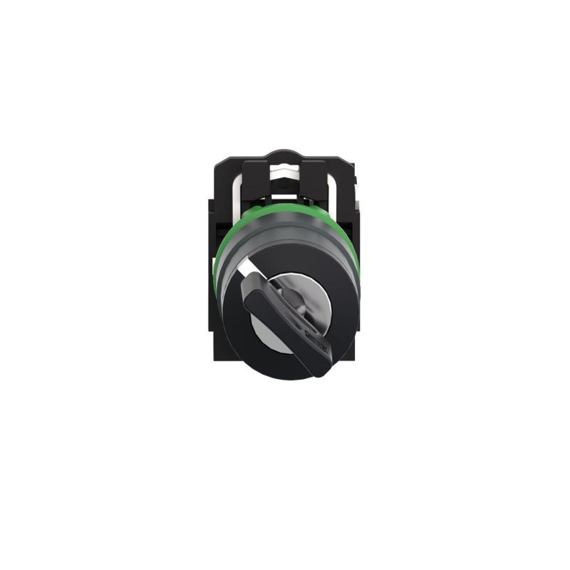 XB5AG21 Schneider - Harmony XB5 - bouton tournant à clé 455 - Ø22 - 2 positions fixes - 1NO
