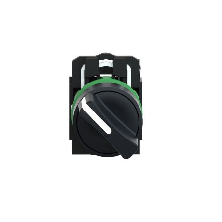 XB5AD21 Schneider - Harmony XB5 - bouton tournant manette - Ø22 - 2 positions fixes - noir - 1NO